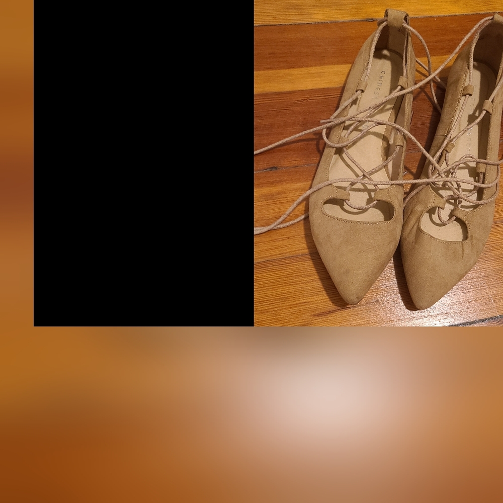 Chinese Laundry lace up flats
